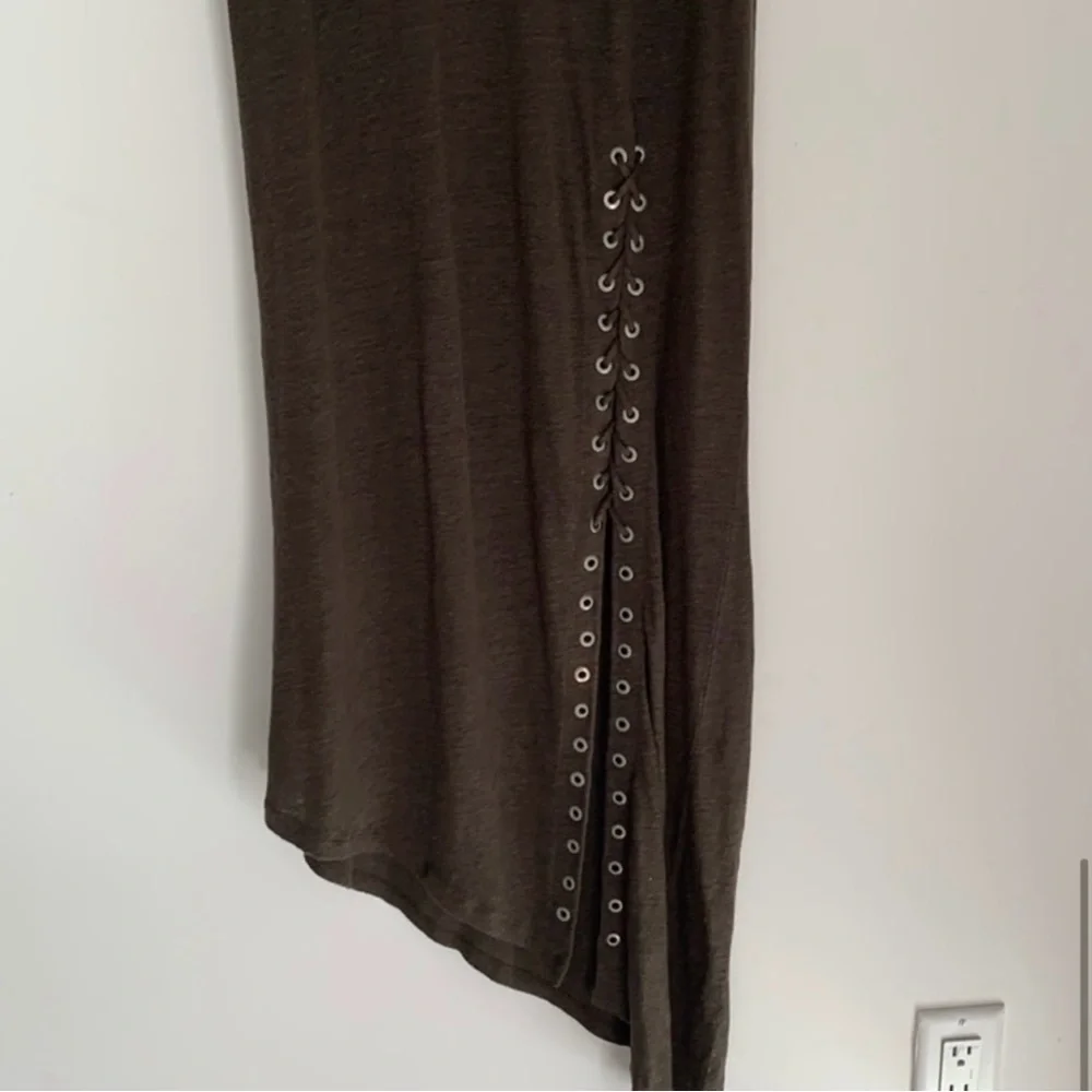 IRO Asymmetrical Grommet Detail Tank Dress – Size Small, NWT 100% linen - Picture 7 of 9